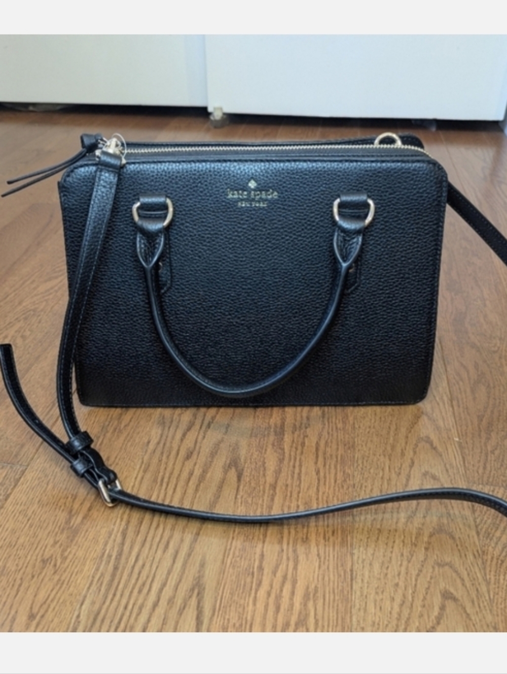 KATE SPADE Crossbody Mulberry Street Black NWT Pebble Leather